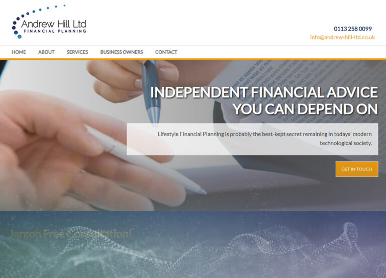 Andrew Hill Financial Planning Horsforth