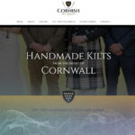 The Cornish Kilt Tailor - Cornwall Website Design